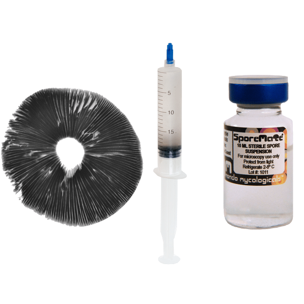 Spore syringes or spore prints